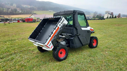 bobcat utility vehicle with cab for sale