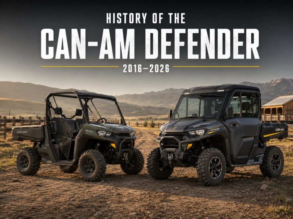 Can-Am Defender Model Years Explained