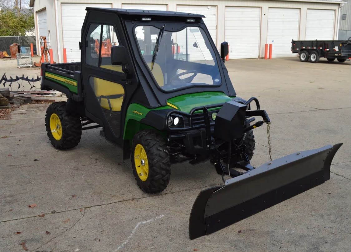 John Deere Gator XUV for snow plow