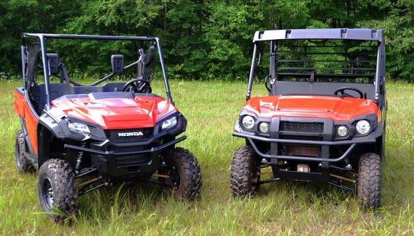 Honda Pioneer vs Kawasaki Mule