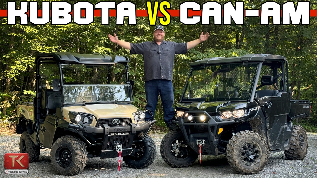 Kubota RTV vs Can-Am Defender
